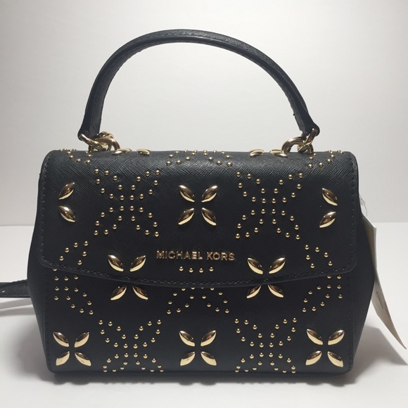Michael Kors Handbags - Michael Kors Black XS Crossbody Leather